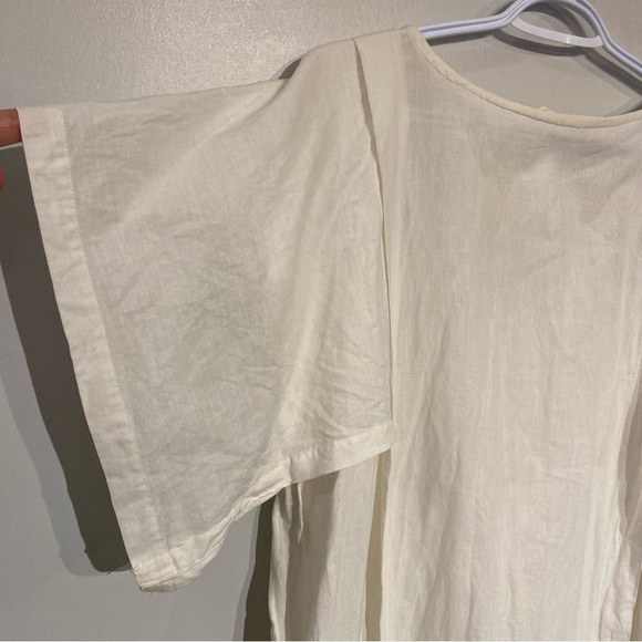 Vintage Garconne dress Ramie / Cotton made in Hong Kong - Picture 7 of 15